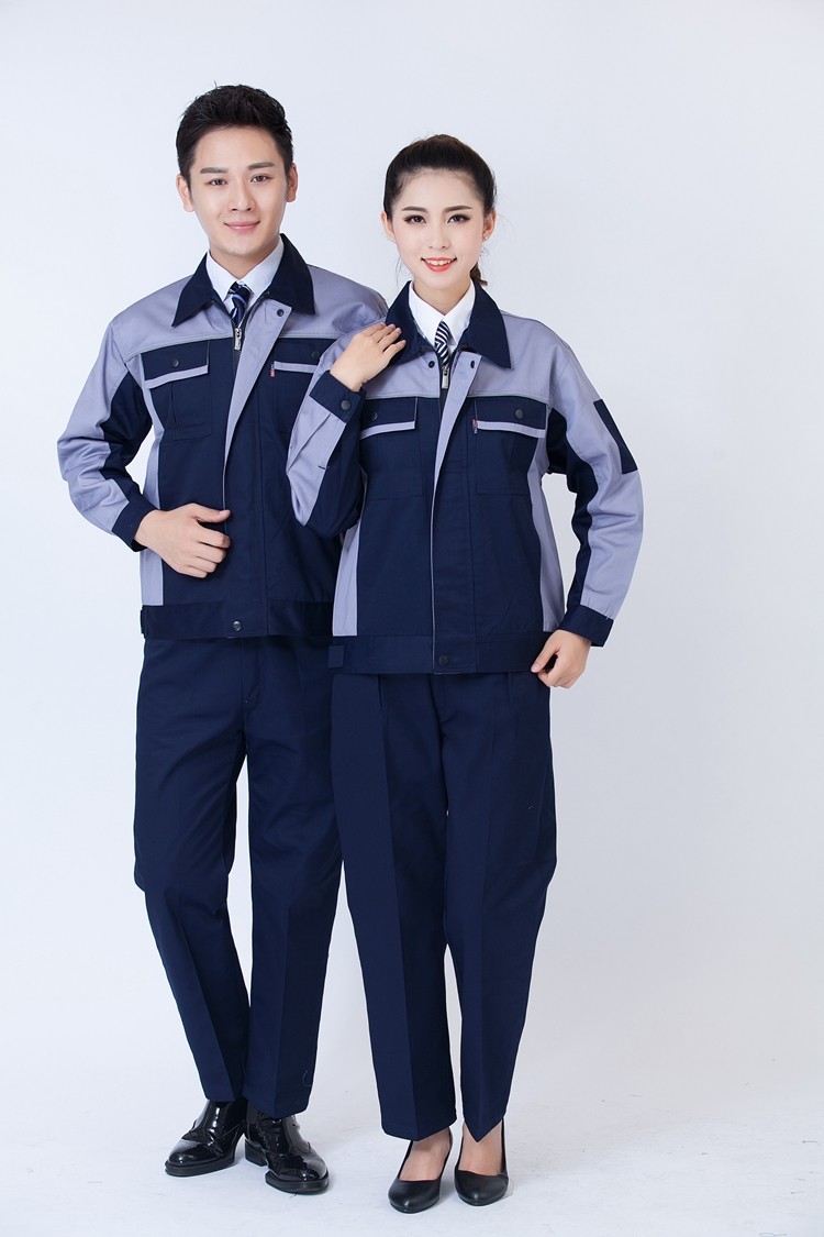 春秋長(zhǎng)袖滌棉工作服