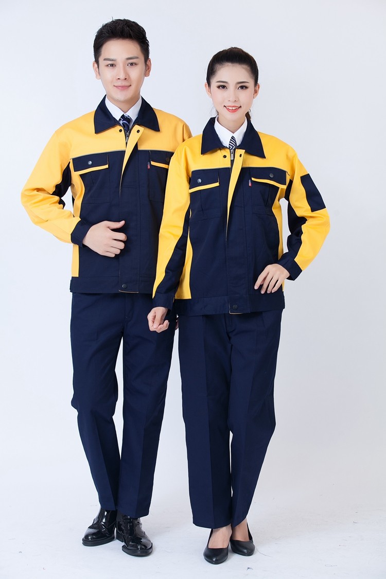 春秋長(zhǎng)袖滌棉工作服