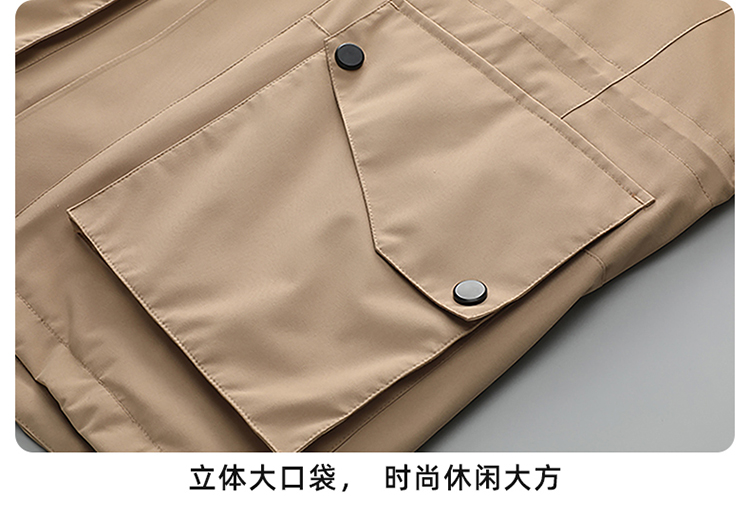 沖鋒衣細節(jié)展示